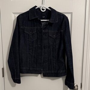 GAP Women's Dark Blue Denim Jacket